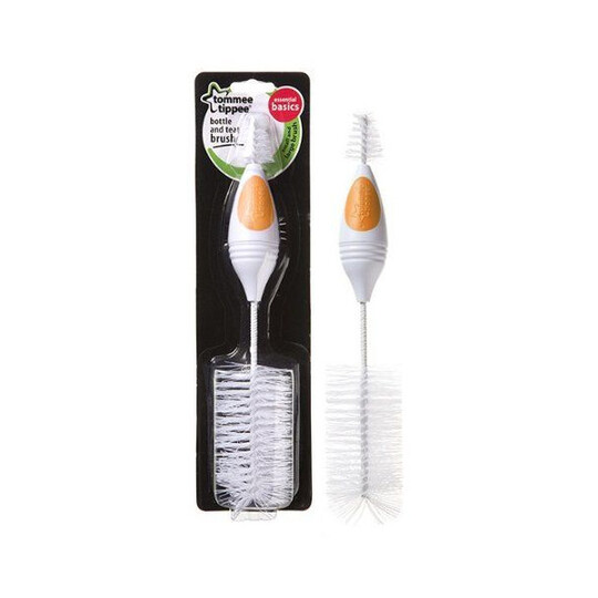 Tommee Tippee Bottle and Teat Brush - Orange image number 1